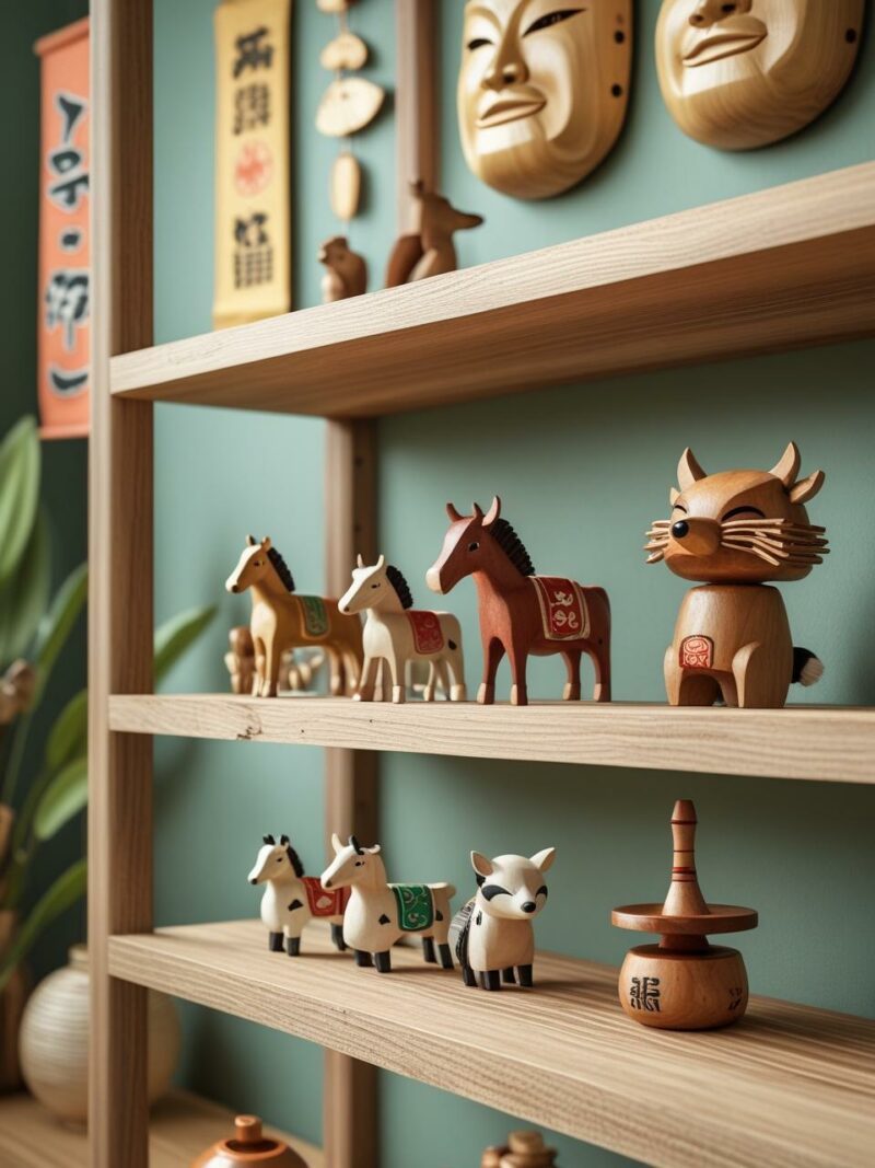 Objets en bois 和木工品