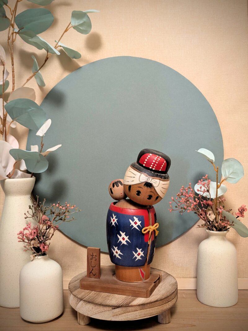 Kokeshi Sōsaku - Komori Oshin おしん