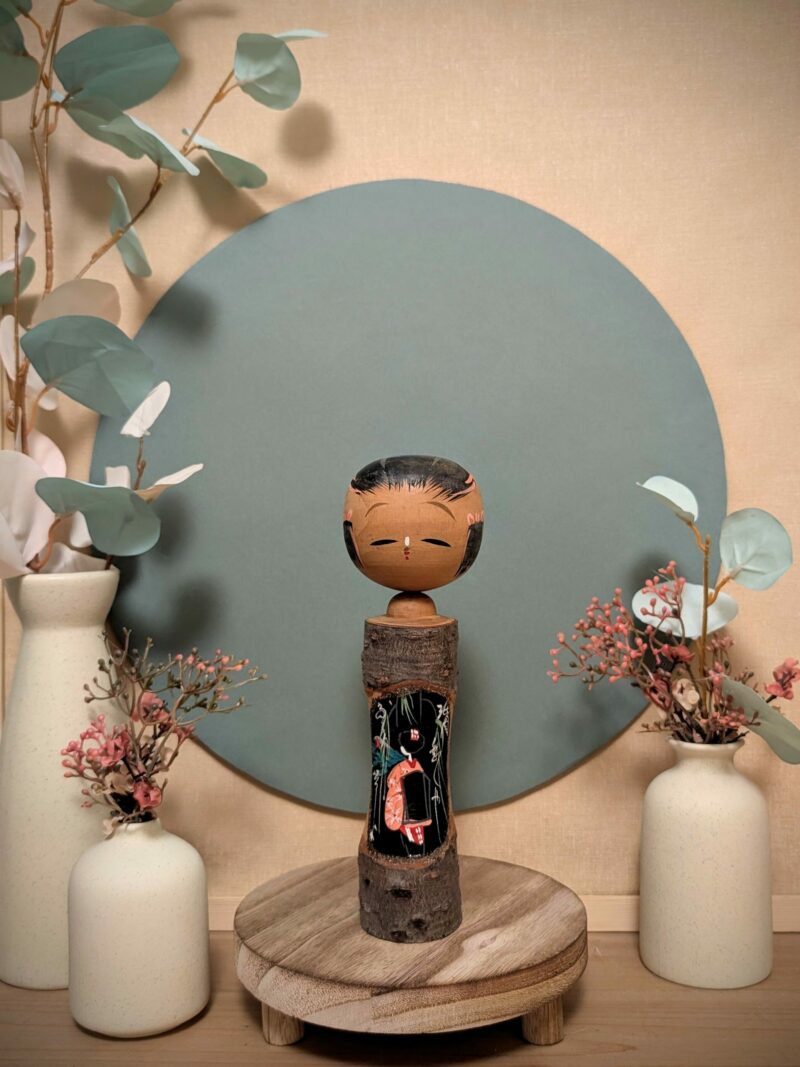 Kokeshi Omiyage Rustique – Geisha 芸者