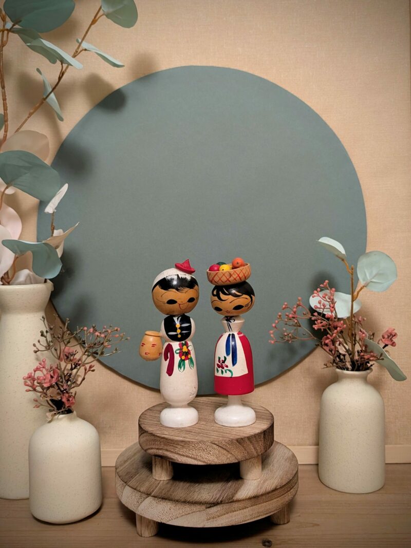 Kokeshi Omiyage – Poupées Folkloriques Coréennes