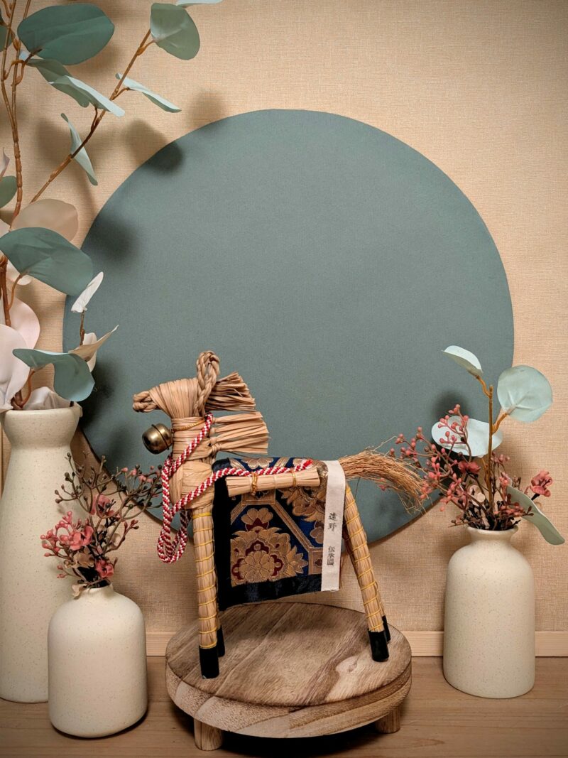Cheval Folklorique en paille - Warazuma 藁馬