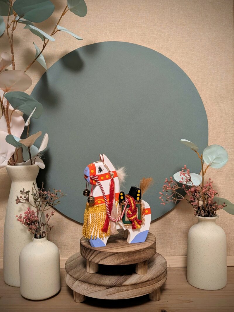 Cheval Folklorique en bois