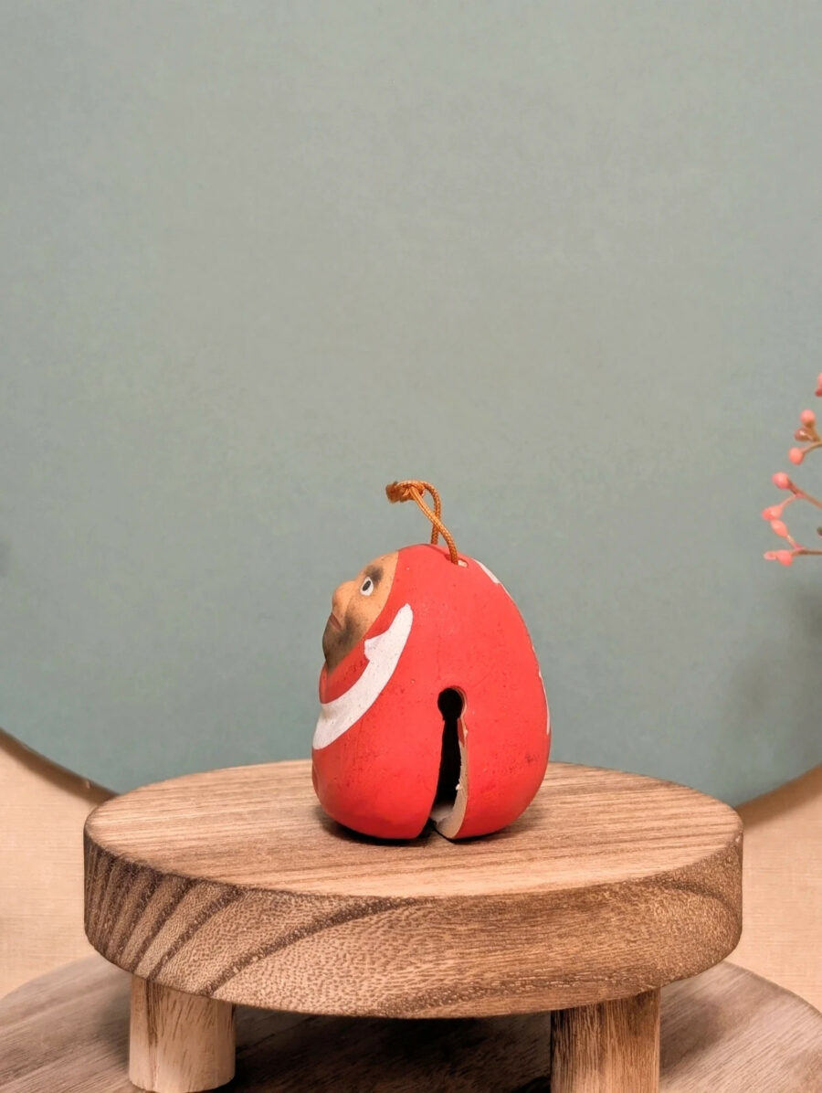 Cloche Dorei 土鈴 - Daruma 達磨 - photo 3