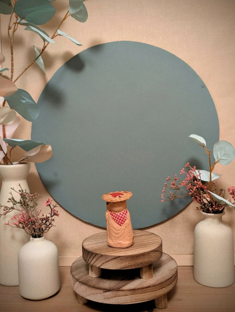 Cloche Dorei 土鈴 - Jizō 地蔵 - photo 1