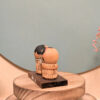 Duo Kokeshi Omiyage - Couple en Bambou 梅池 - photo 3