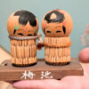 Duo Kokeshi Omiyage - Couple en Bambou 梅池 - photo 6