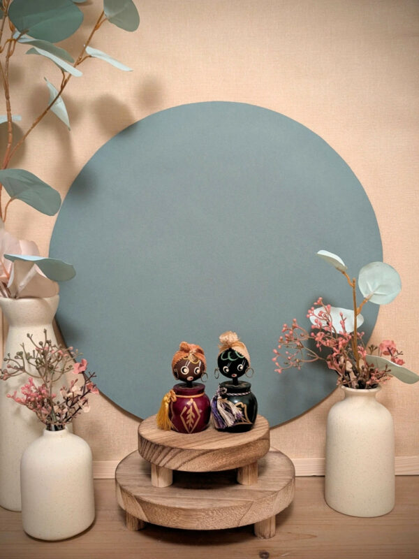 Duo Kokeshi Omiyage Donko - Corps Laqués - photo 6