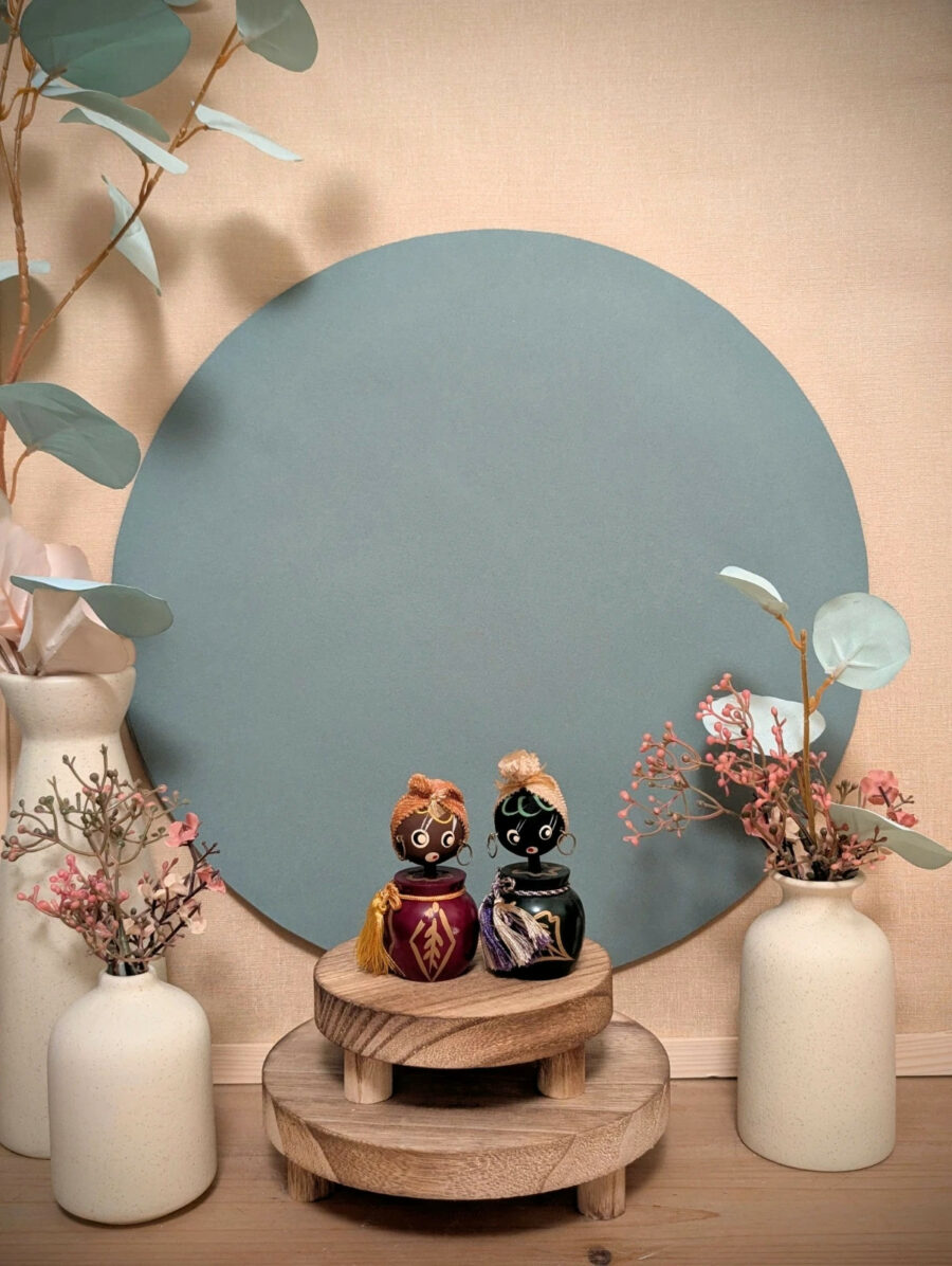 Duo Kokeshi Omiyage Donko - Corps Laqués - photo 6