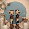 Duo de Kokeshi Omiyage - Littoral Rocheux - photo 1