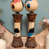 Duo de Kokeshi Omiyage - Littoral Rocheux - photo 3