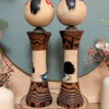 Duo de Kokeshi Omiyage - Littoral Rocheux - photo 4