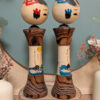 Duo de Kokeshi Omiyage - Littoral Rocheux - photo 5