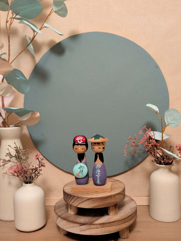 Kokeshi Omiyage - Duo Nasu 茄子 - photo 1