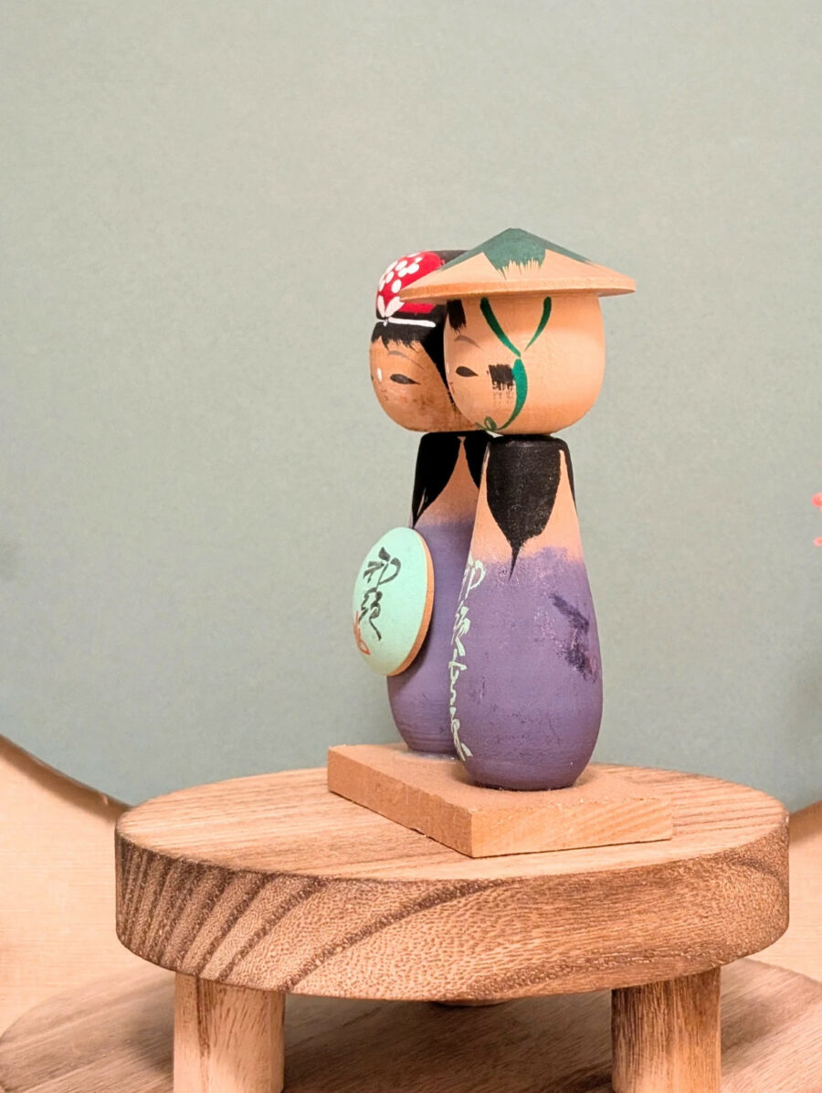 Kokeshi Omiyage - Duo Nasu 茄子 - photo 3