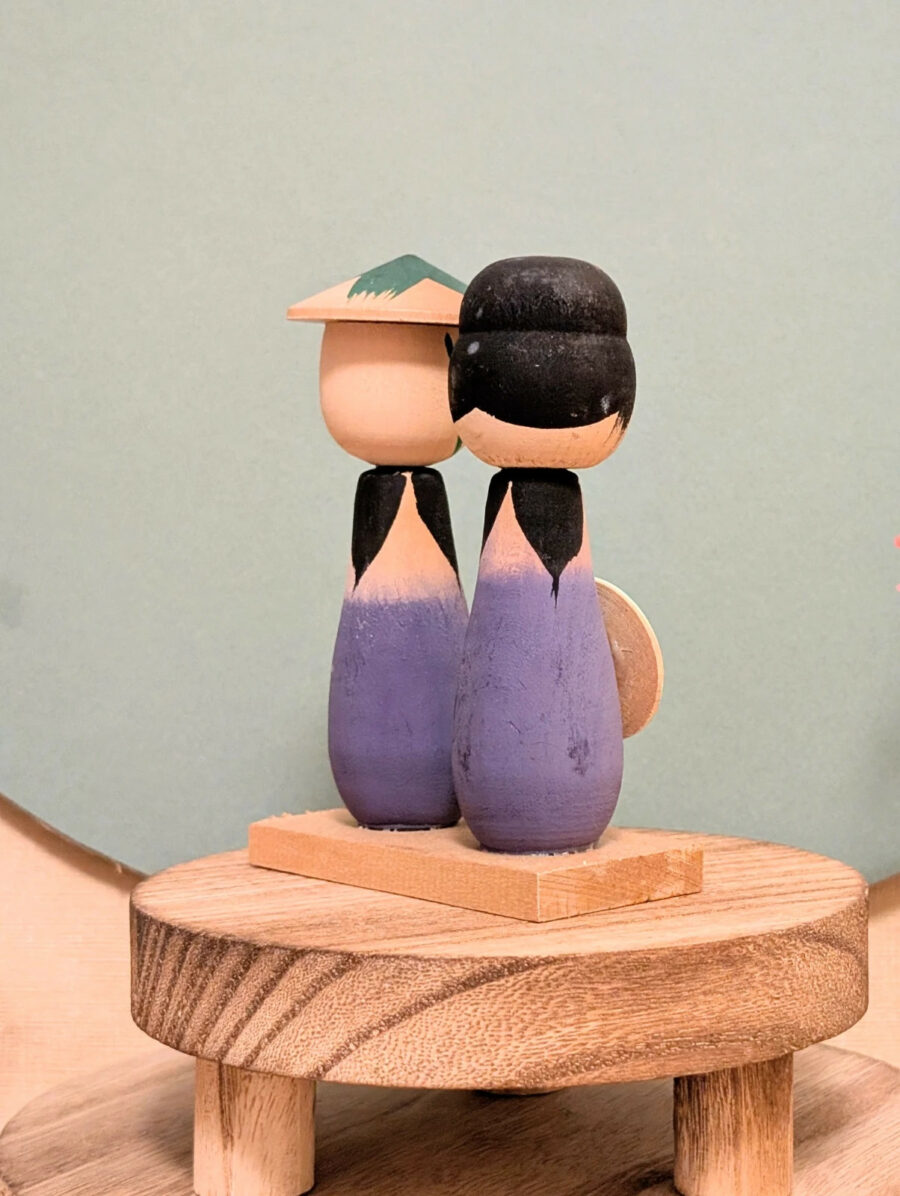 Kokeshi Omiyage - Duo Nasu 茄子 - photo 5