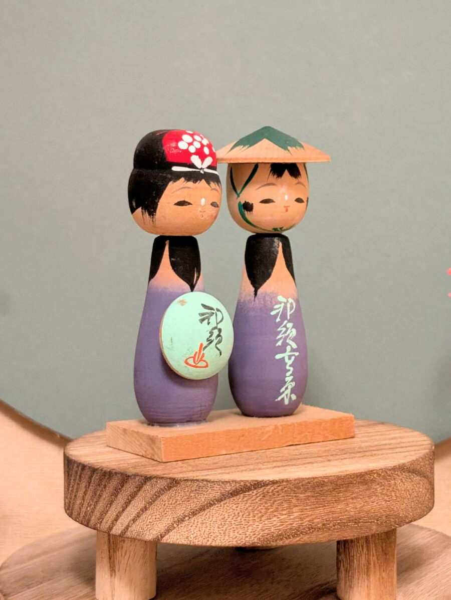 Kokeshi Omiyage - Duo Nasu 茄子 - photo 6