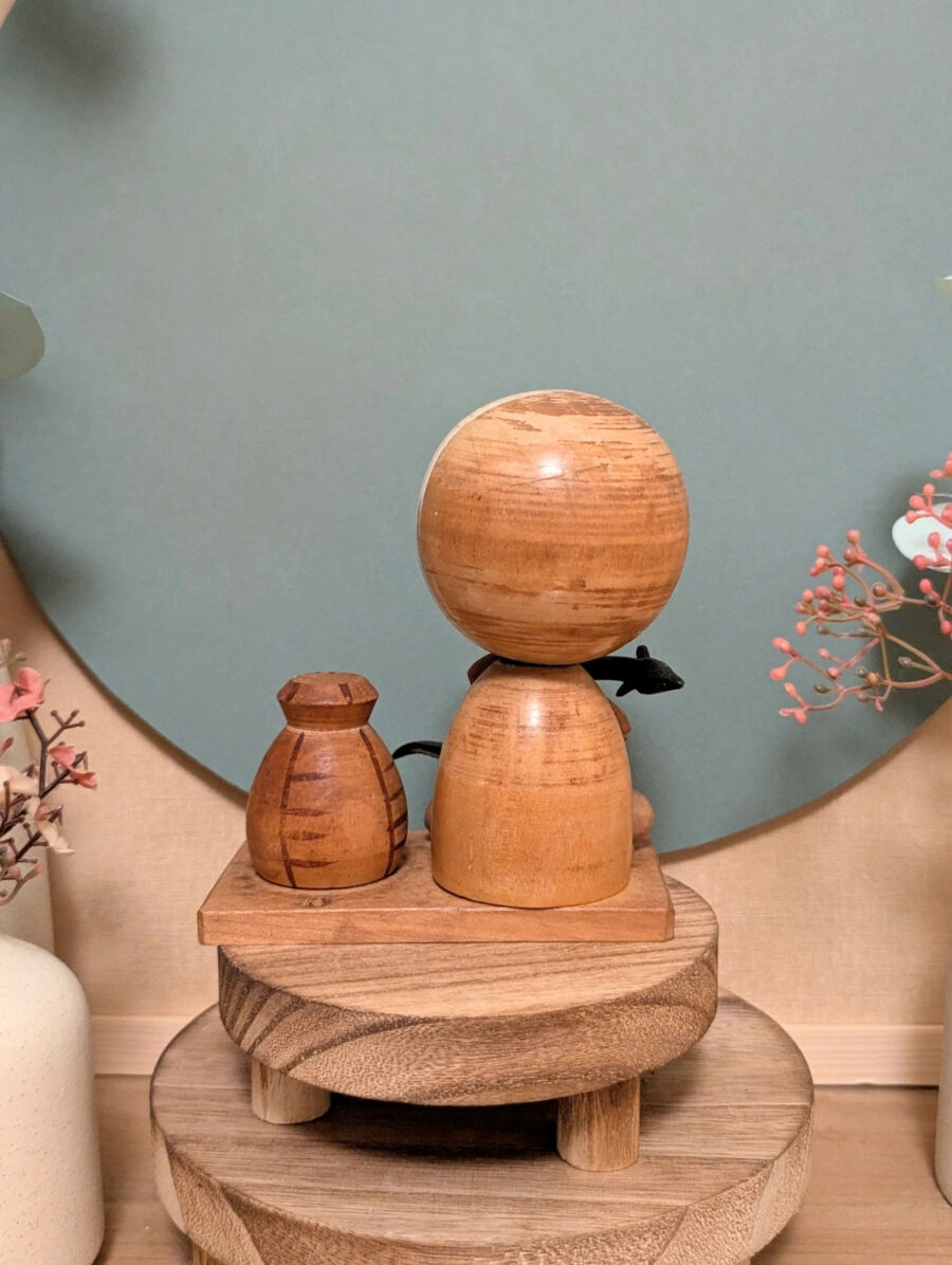 Kokeshi Omiyage - Enfant à l’Anguille (Unagi うなぎ) - photo 4
