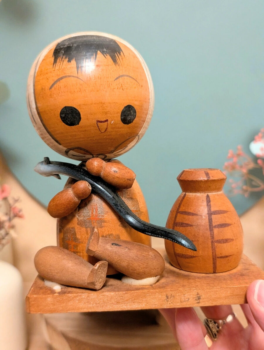 Kokeshi Omiyage - Enfant à l’Anguille (Unagi うなぎ) - photo 7
