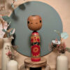 Kokeshi Shingata - Chrysanthème Stylisé - photo 1