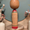 Kokeshi Shingata - Chrysanthème Stylisé - photo 4