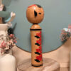 Kokeshi Shingata - Grandes Fleurs Rouges - photo 5