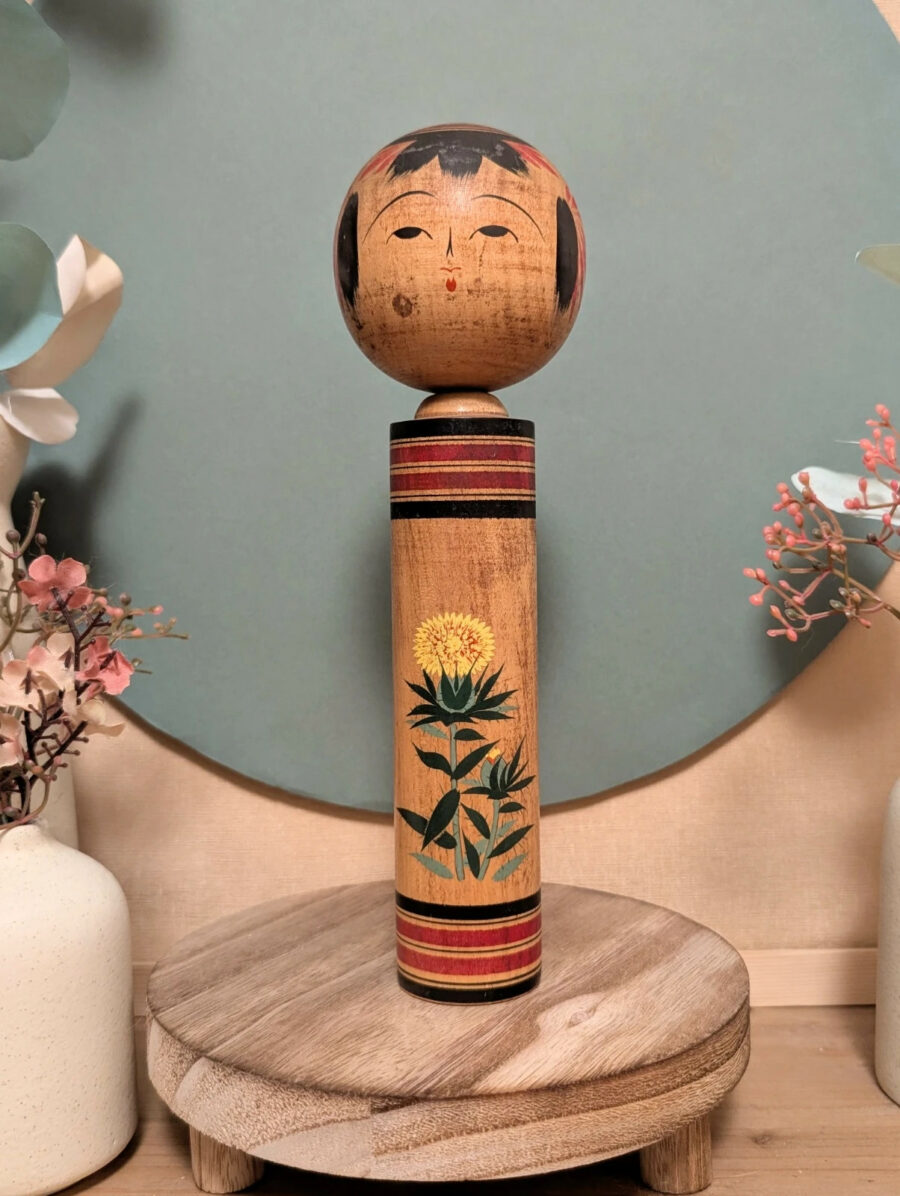 Kokeshi Shingata - Pissenlit - photo 2