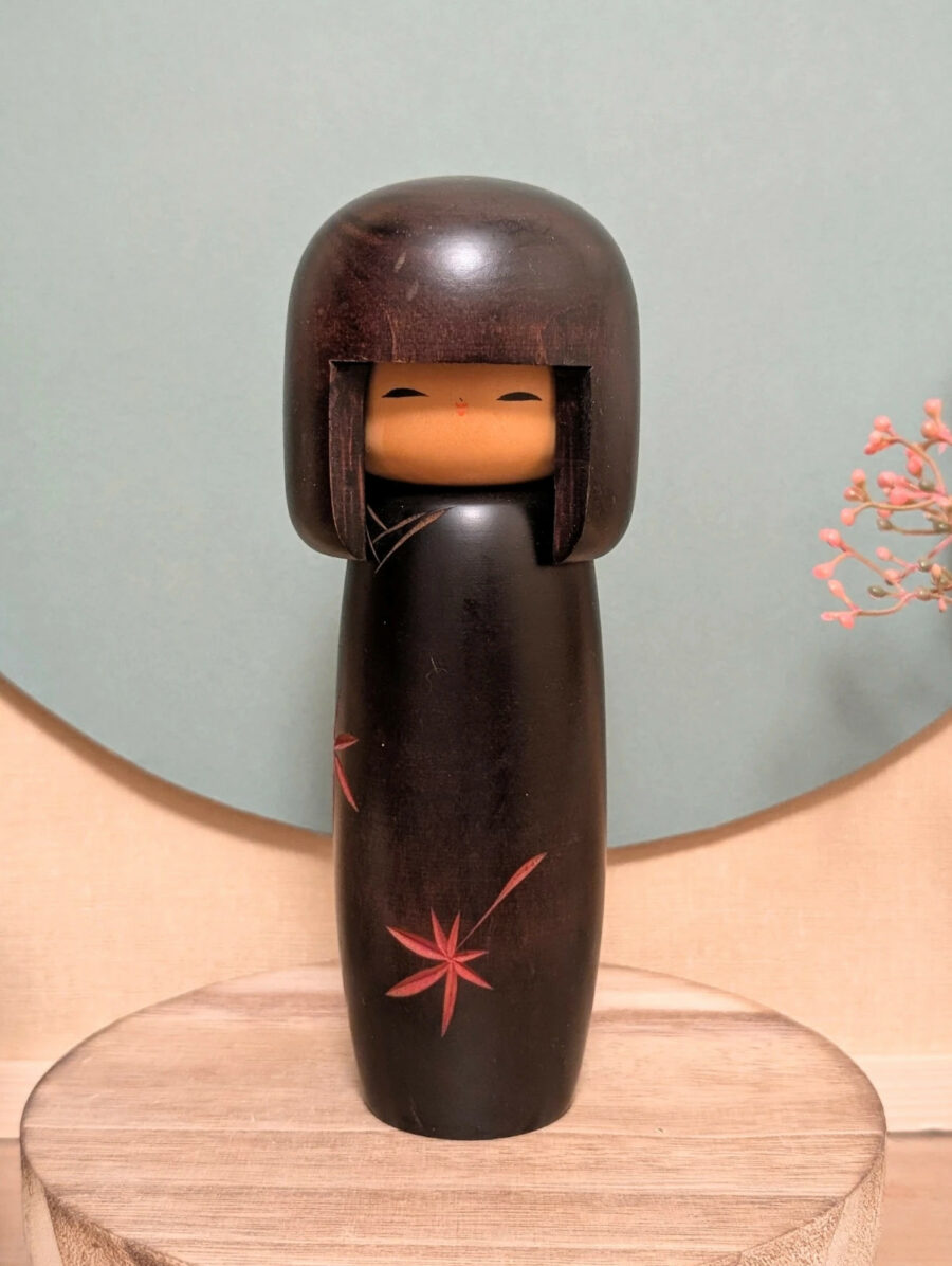 Kokeshi Sōsaku - Atelier USABURŌ 卯三郎 - Feuilles d’Érable - photo 2