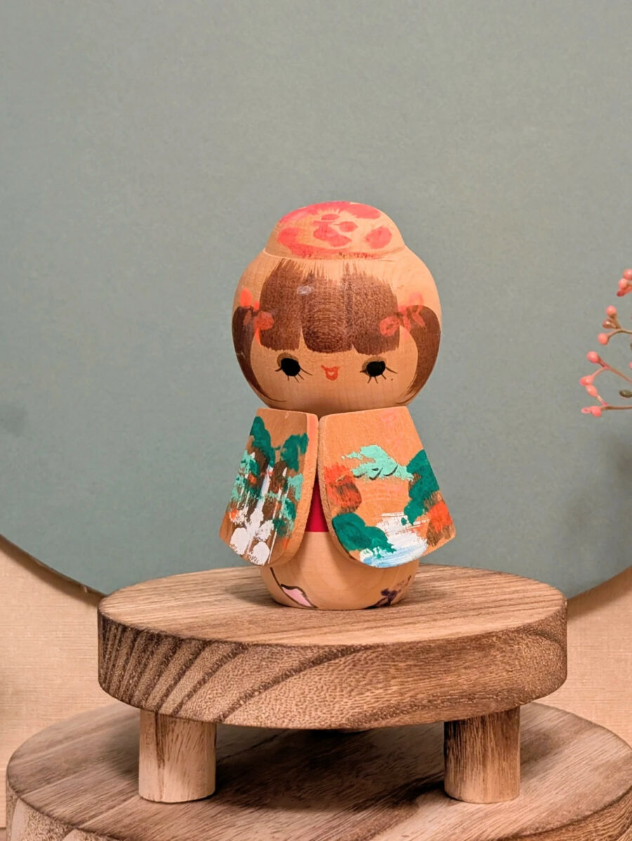 Kokeshi Sōsaku - Jeune Fille au Kimono - photo 2