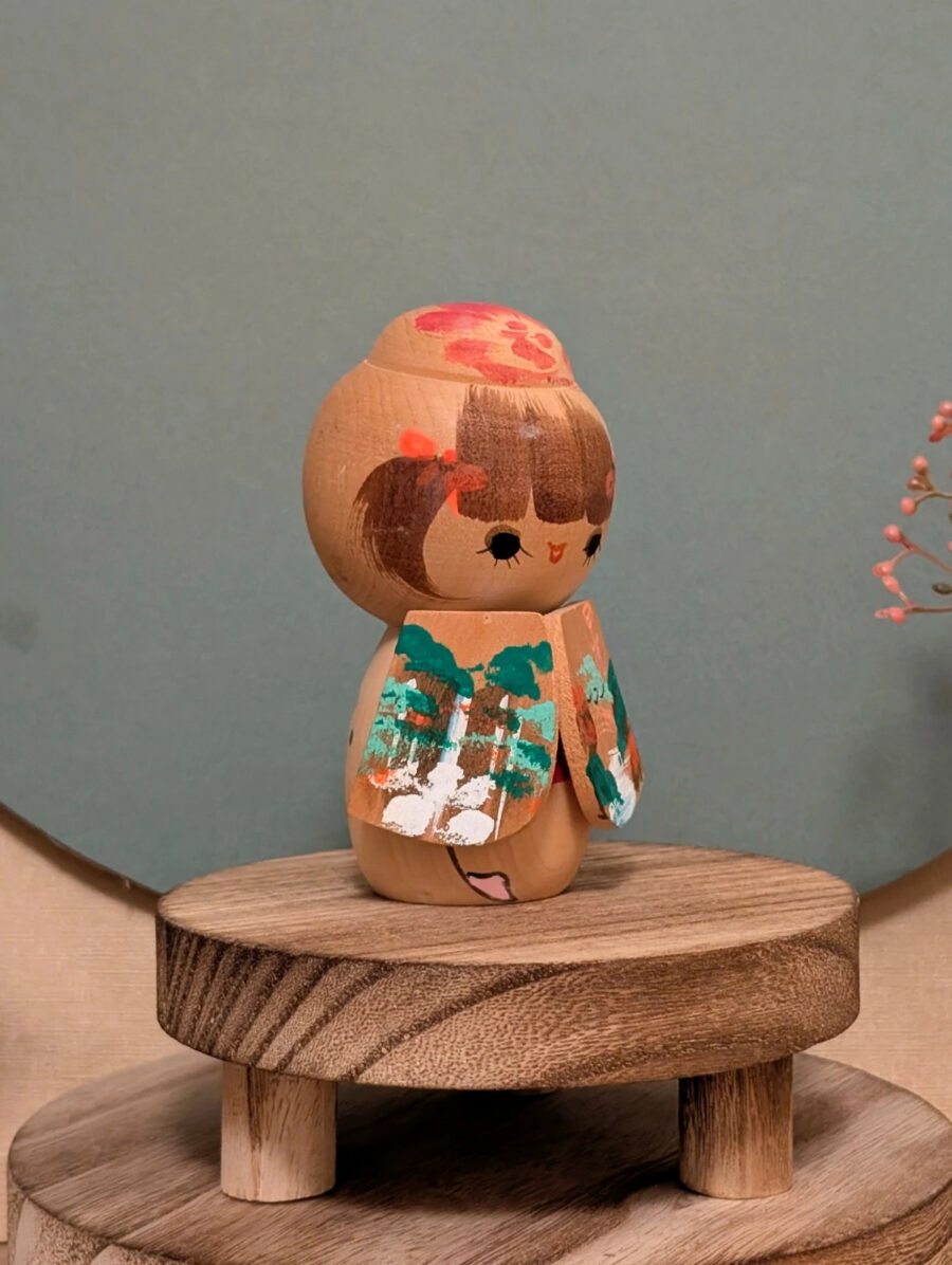 Kokeshi Sōsaku - Jeune Fille au Kimono - photo 5