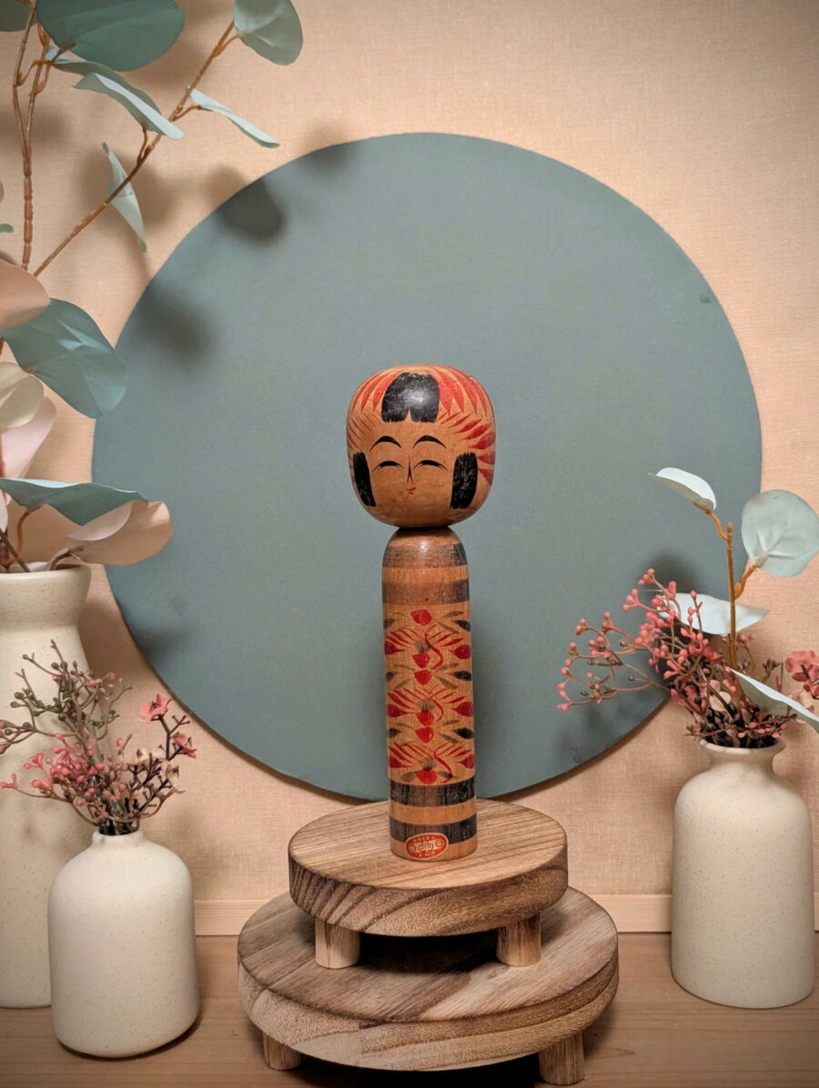 Kokeshi Tōgatta Akiu - Takeo SATŌ 佐藤武雄 - photo 1