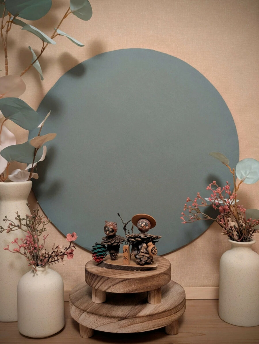 Tanuki Folklorique - Pommes de pin 狸 - photo 1